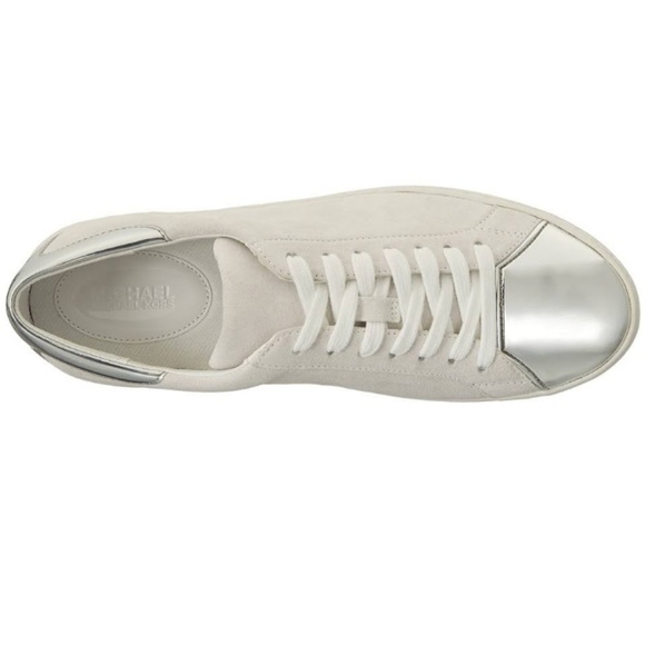 Michael Kors low top suede metallic sneakers - Picture 6 of 6